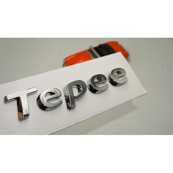 Peugeot Partner Tepee Bagaj Krom ABS 3M 3D Yazı Logo Amblem ürün görseli 1