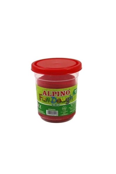 Alpino Oyun Hamuru 130 Gram Kırmızı Oyun Hamuru ürün görseli 1