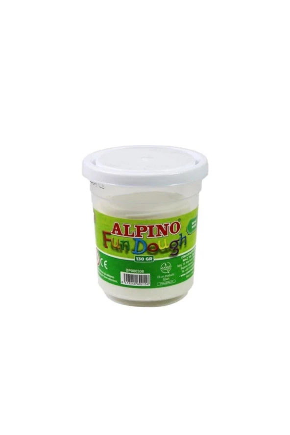 Alpino Oyun Hamuru 130 Gram Beyaz Oyun Hamuru ürün görseli 1