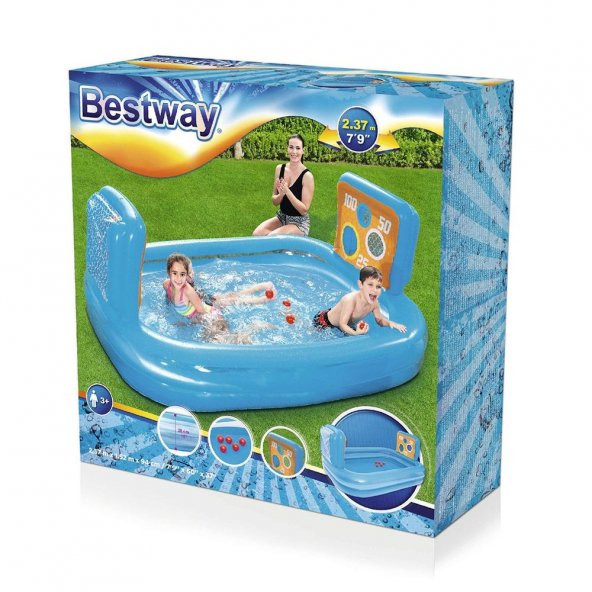 Bestway 54170 237x152x94 CM Şut Oyun Havuzu ürün görseli 1