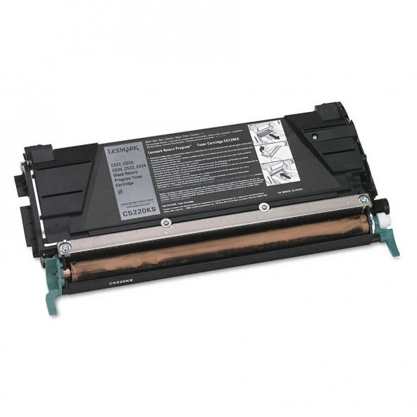 Lexmark C522-C5220KS Siyah Toner ürün görseli 1