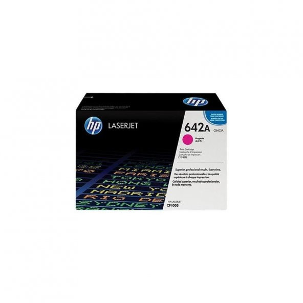 Hp 642A-CB403A Kırmızı Toner ürün görseli 1