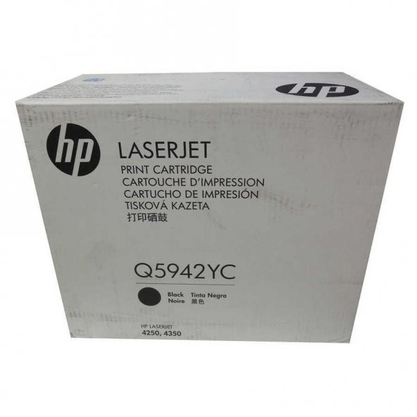 Hp 42X-Q5942YC Toner Yüksek Kapasiteli ürün görseli 1