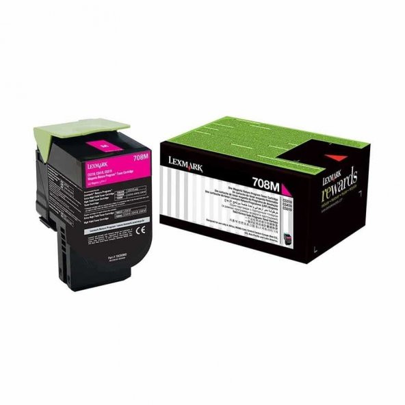 Lexmark CS310-70C80M0 Kırmızı Toner ürün görseli 1
