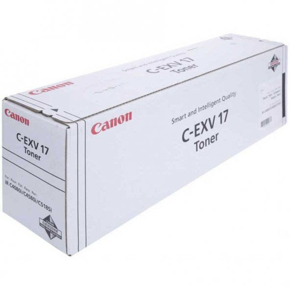 Canon C-EXV-17/0262B002AA Siyah Fotokopi Toneri ürün görseli 1