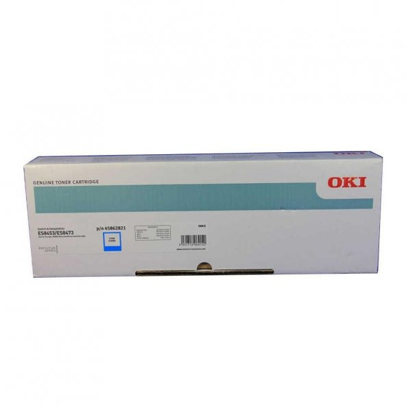 Oki ES8453-45862821 Mavi Toner ürün görseli 1
