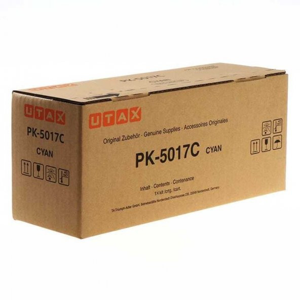 Utax PK-5017 Mavi Toner ürün görseli 1