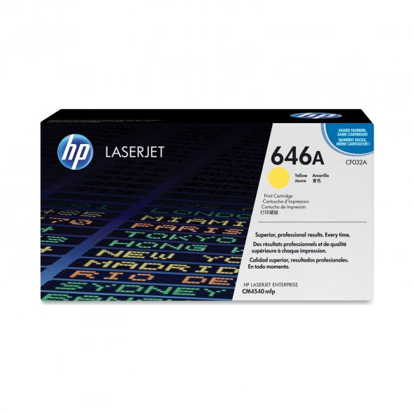 Hp 646A-CF032A Sarı Toner ürün görseli 1