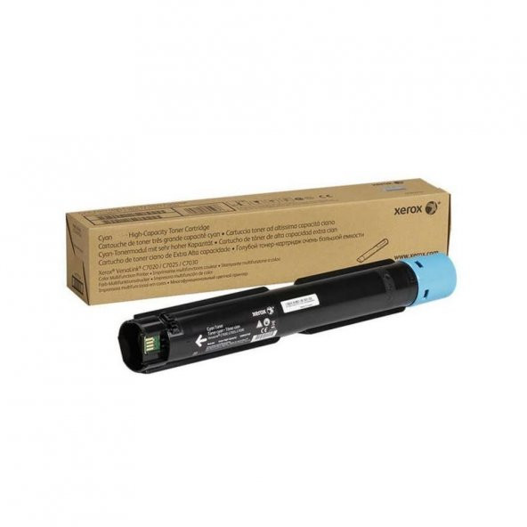 Xerox Versalink C7020-106R03748 Mavi Toner Yüksek Kapasiteli ürün görseli 1