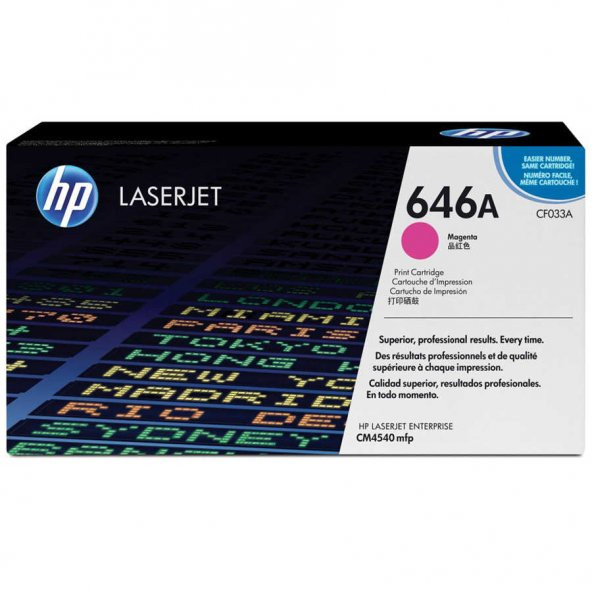 Hp 646A-CF033A Kırmızı Toner ürün görseli 1