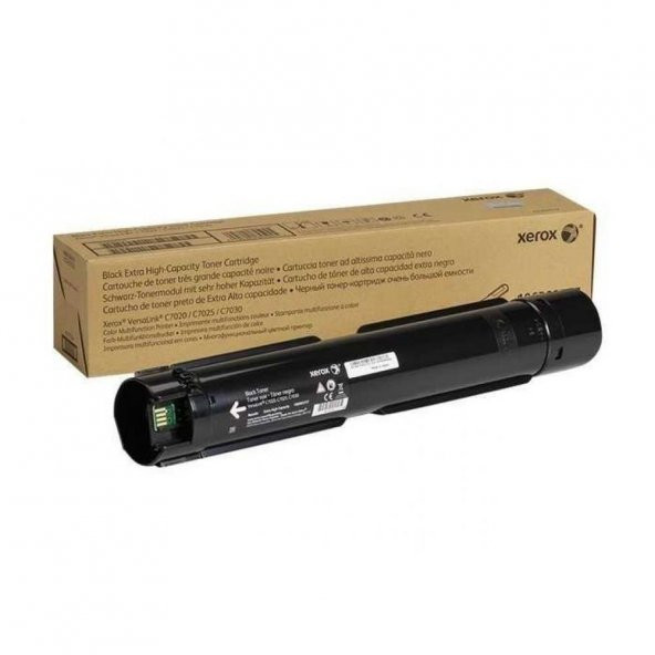 Xerox Versalink C7020-106R03745 Siyah Toner Yüksek Kapasiteli ürün görseli 1