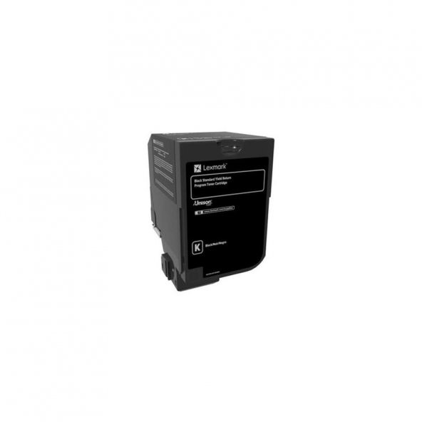 Lexmark CS720-74C5SK0 Siyah Toner Yüksek Kapasiteli ürün görseli 1