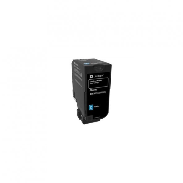 Lexmark CS720-74C50C0 Mavi Toner ürün görseli 1