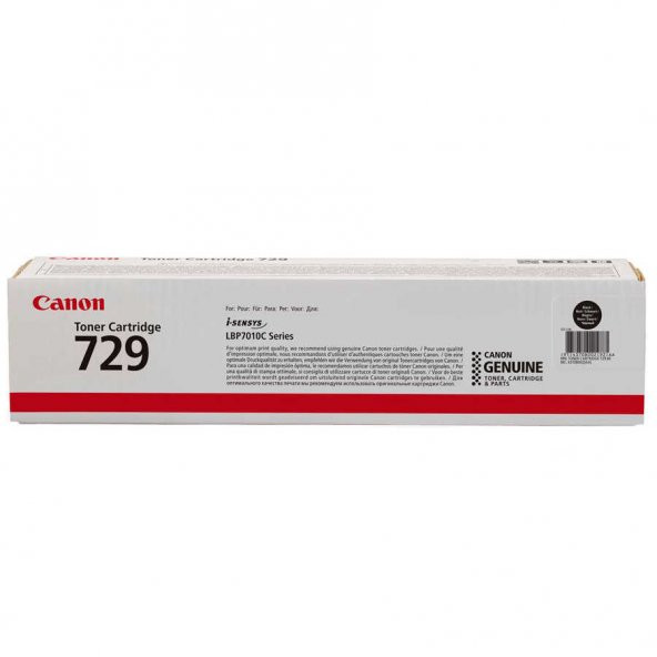 Canon CRG-729 Siyah Toner ürün görseli 1