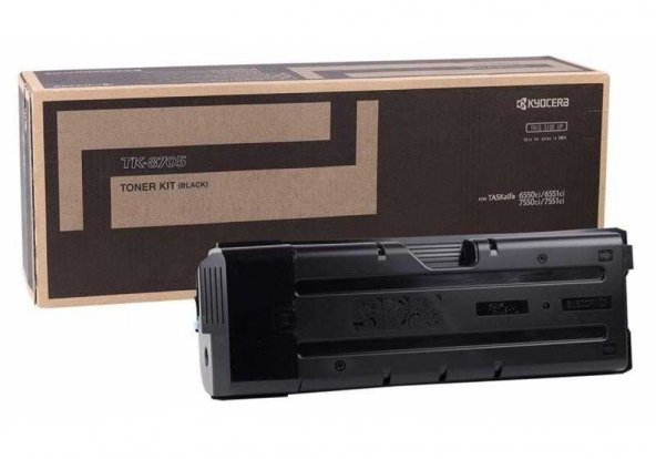Kyocera TK-8705 Siyah Fotokopi Toneri ürün görseli 1