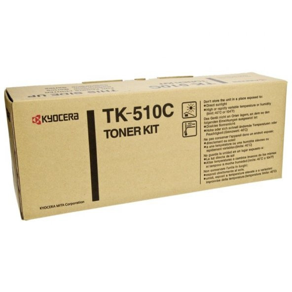 Kyocera Mita TK-510 Mavi Toner ürün görseli 1