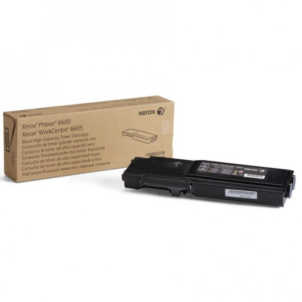 Xerox Phaser 6600-106R02236 Siyah Toner Yüksek Kapasiteli ürün görseli 1