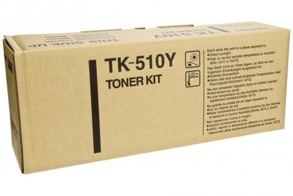 Kyocera Mita TK-510 Sarı Toner ürün görseli 1