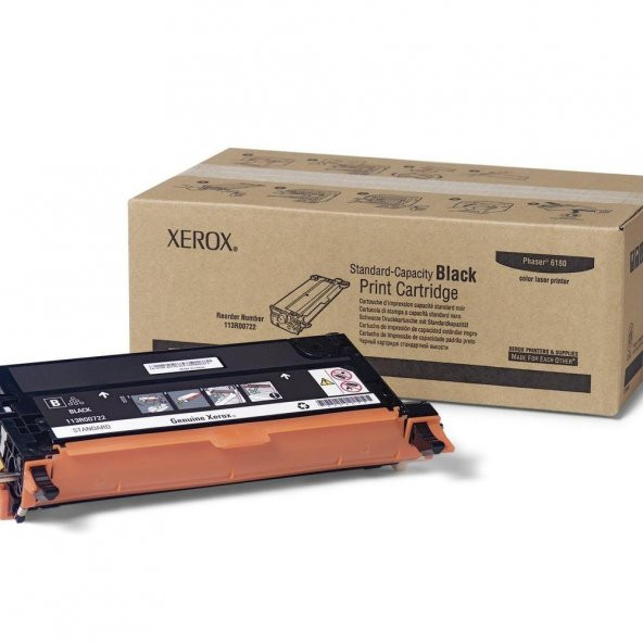Xerox Phaser 6180-113R00722 Siyah Toner ürün görseli 1