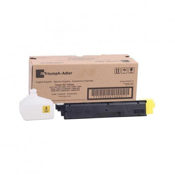 Utax CDC 1726 Sarı Toner ürün görseli 1