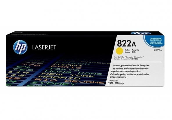 Hp 822A-C8552A Sarı Toner ürün görseli 1