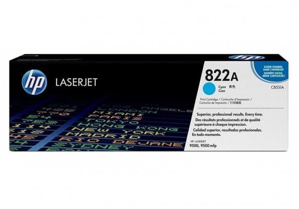 Hp 822A-C8551A Mavi Toner ürün görseli 1