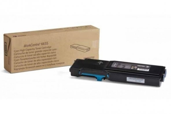 Xerox WorkCentre 6655 Mavi Toner -106R02752 ürün görseli 1
