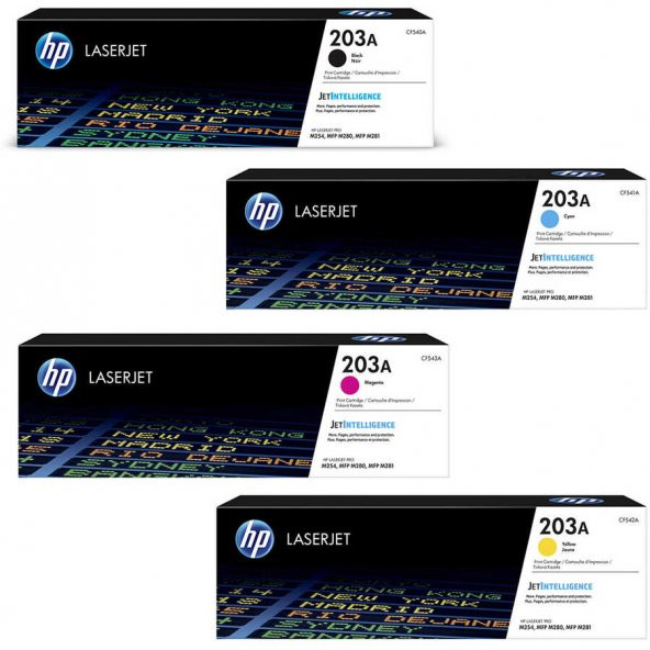 HP 203A Toner Seti ürün görseli 1