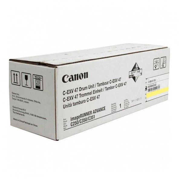 Canon C-EXV-47 Sarı Drum Ünitesi ürün görseli 1