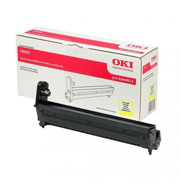 Oki C8600-43449013 Sarı Drum Ünitesi ürün görseli 1