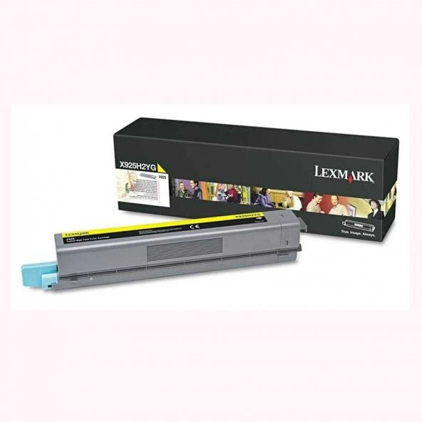 Lexmark X925-X925H2YG Sarı Toner ürün görseli 1