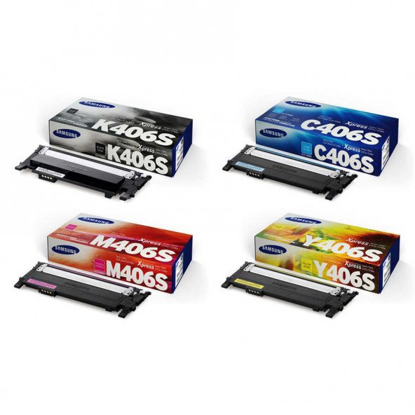Samsung CLT-406S Toner Seti ürün görseli 1