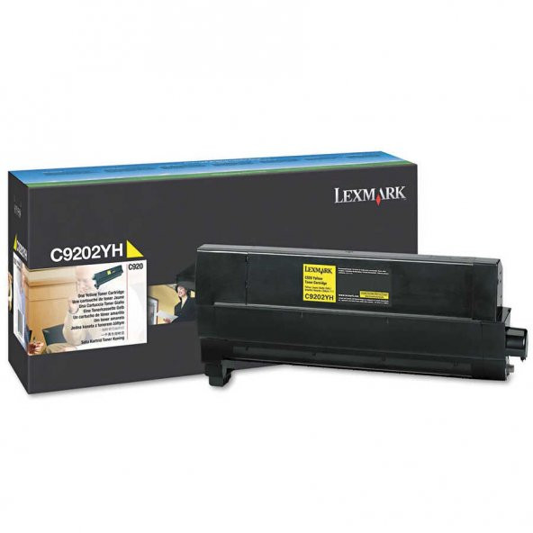 Lexmark C920-C9202YH Sarı Toner ürün görseli 1