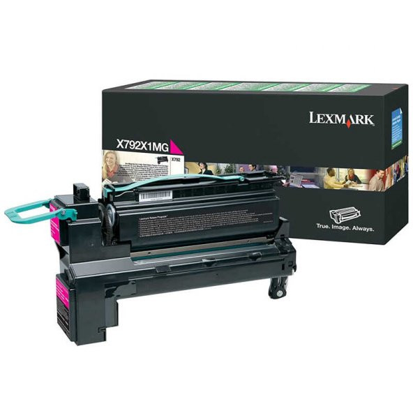 Lexmark X792-X792X1MG Kırmızı Toner Yüksek Kapasiteli ürün görseli 1