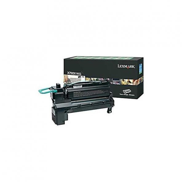 Lexmark X792-X792X1KG Siyah Toner Yüksek Kapasiteli ürün görseli 1