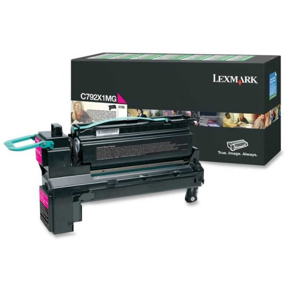 Lexmark C792-C792X1MG Kırmızı Toner Yüksek Kapasiteli ürün görseli 1
