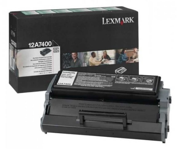 Lexmark E321-12A7400 Toner ürün görseli 1