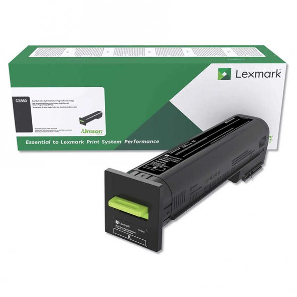 Lexmark CX860-82K5UY0 Sarı Toner Ultra Yüksek Kapasiteli ürün görseli 1