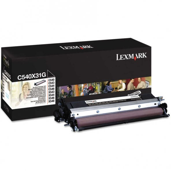 Lexmark C540-C540X31G Siyah Developer Ünitesi ürün görseli 1