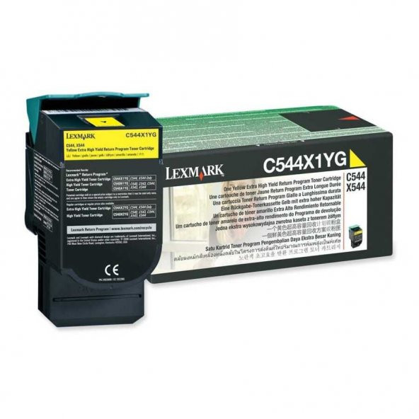 Lexmark CS310-70C8HY0 Sarı Toner Yüksek Kapasiteli ürün görseli 1
