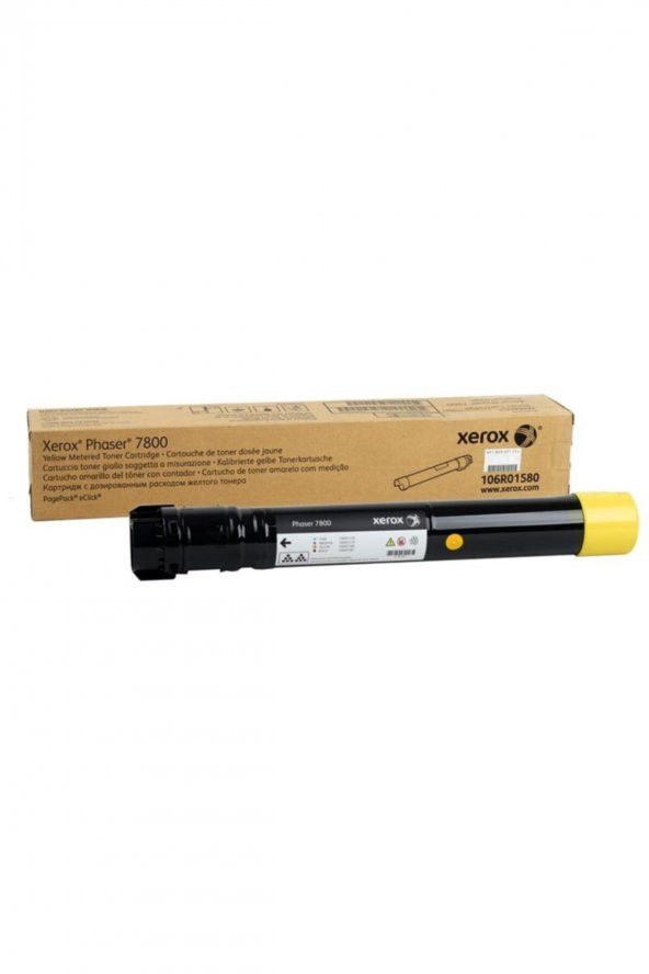 Xerox Phaser 7800-106R01572 Sarı Toner Yüksek Kapasiteli ürün görseli 1