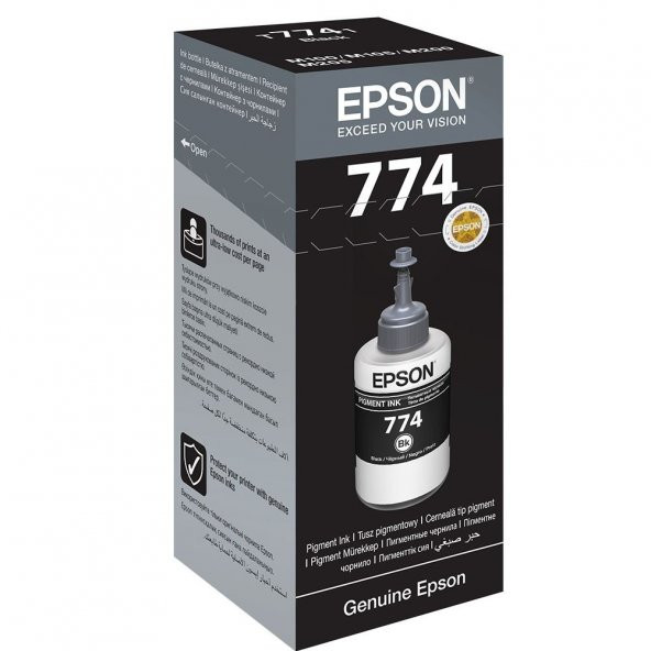 Epson T7741-C13T77414A Siyah Mürekkep ürün görseli 1