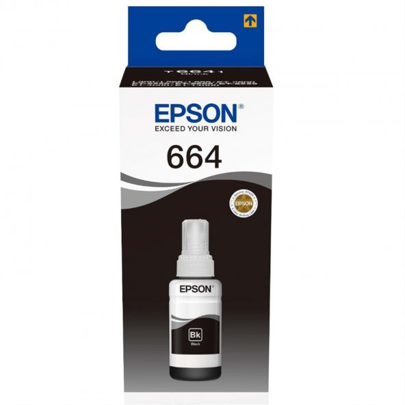 Epson T6641-C13T66414A Siyah Mürekkep ürün görseli 1