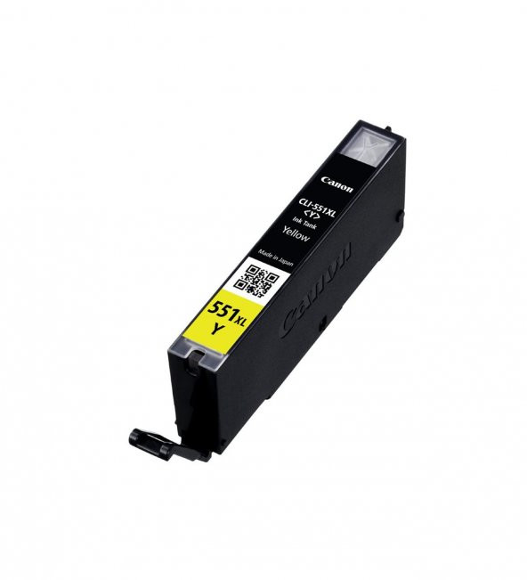 Canon CLI-551XL Sarı Kartuş ürün görseli 1