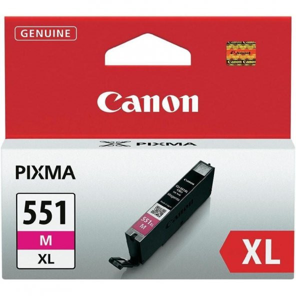 Canon CLI-551XL Kırmızı Kartuş ürün görseli 1