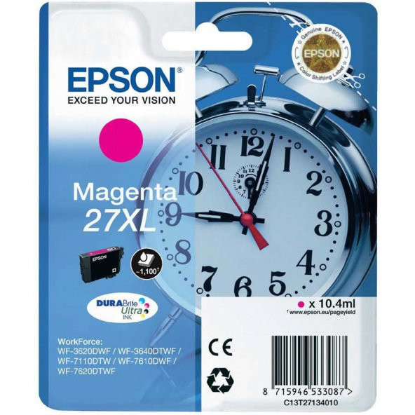 Epson 27XL-T2713-C13T27134020 Kırmızı Kartuş ürün görseli 1