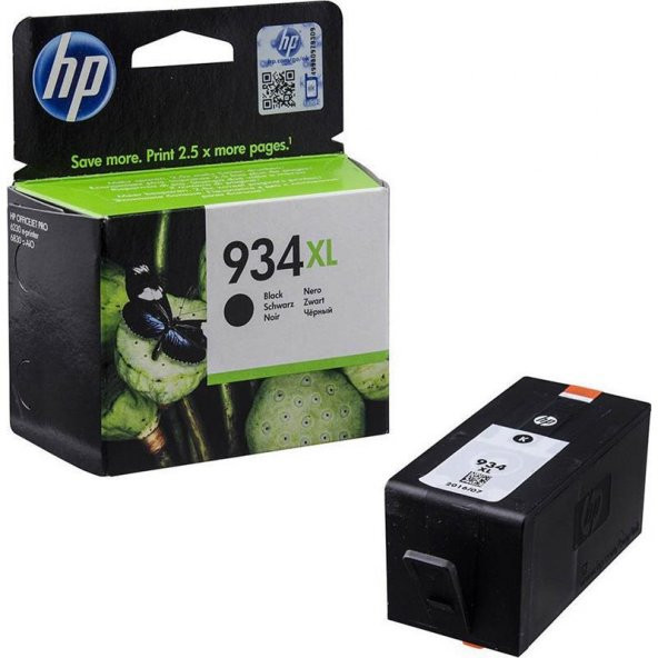 Hp 934XL-C2P23AE Siyah Kartuş ürün görseli 1