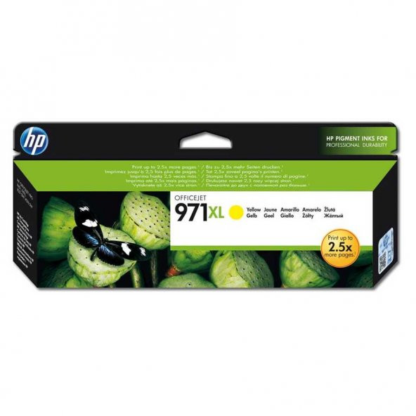 Hp 971XL-CN628AE Sarı Kartuş Yüksek Kapasiteli ürün görseli 1