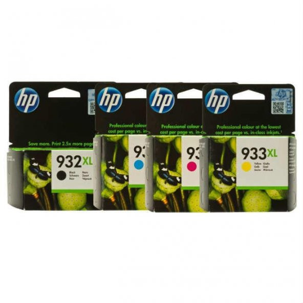 Hp 932XL / Hp 933XL Kartuş 4 Lü Set ürün görseli 1