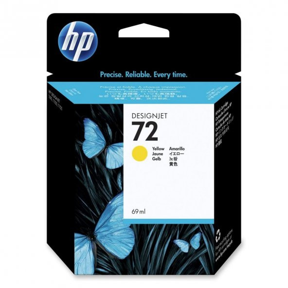 Hp 72-C9400A Sarı Kartuş ürün görseli 1